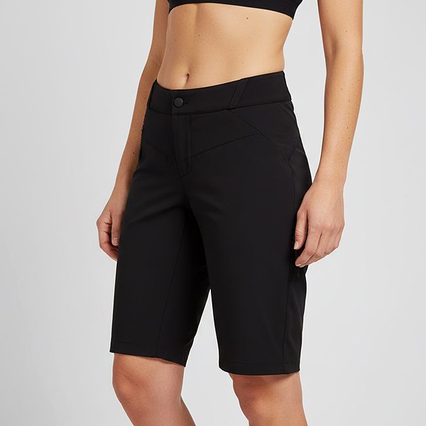 SILVINI Alma WP2431 black bike shorts, XS .