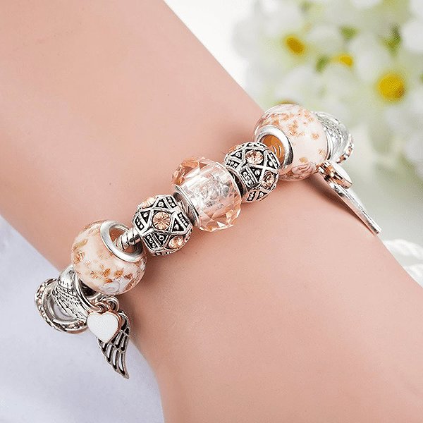 Silver Star Icewind Women's Bracelet, Gold, 19cm.