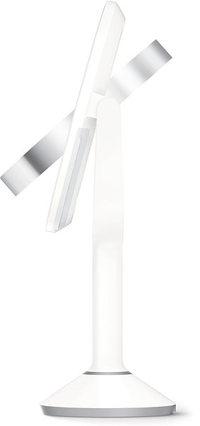 Makeup Mirror Simplehuman Sensor TRIO with LED lighting, white stainless steel Features/technology