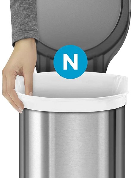 Müllbeutel Simplehuman Typ N 45-50 l, mit Zugband, 20 Stück ...