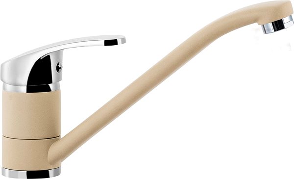 Kitchen Sink and Tap Set SINKS LINEA 600 N, Sahara + PRONTO GR Accessory