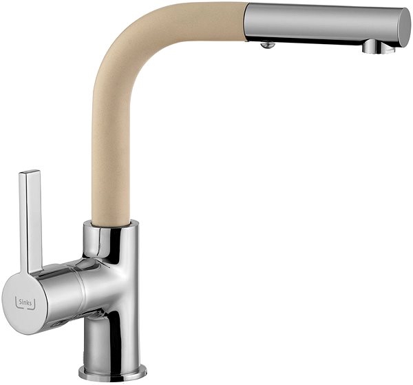 Kitchen Sink and Tap Set SINKS LINEA 600 N Sahara + SINKS ENIGMA S GR Accessory