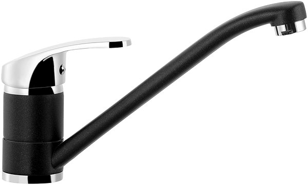 Kitchen Sink and Tap Set SINKS LINEA 600 N, Metalblack + PRONTO GR Accessory