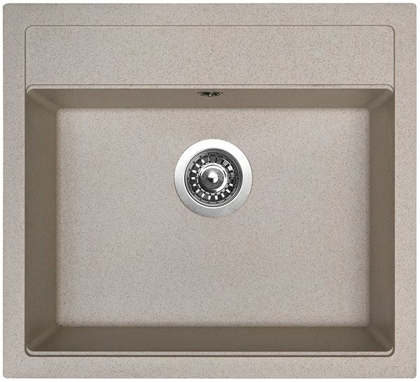 Kitchen Sink and Tap Set SINKS SOLO 560 Avena + SINKS MIX 35 GR Screen
