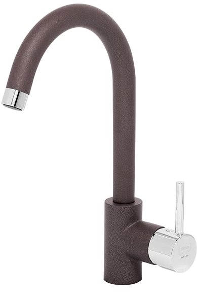 Kitchen Sink and Tap Set SINKS SOLO 560 Marone + SINKS MIX 35 GR Accessory