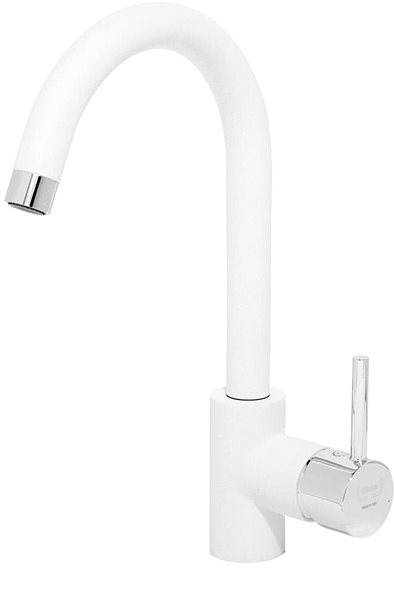 Kitchen Sink and Tap Set SINKS SOLO 560 Milk + SINKS MIX 35 GR Accessory
