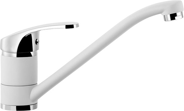 Kitchen Sink and Tap Set SINKS VIVA 455, Milk + PRONTO GR Accessory