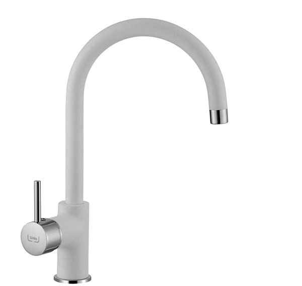 Kitchen Sink and Tap Set SINKS BEST 780, Milk + VITALIA GR Accessory