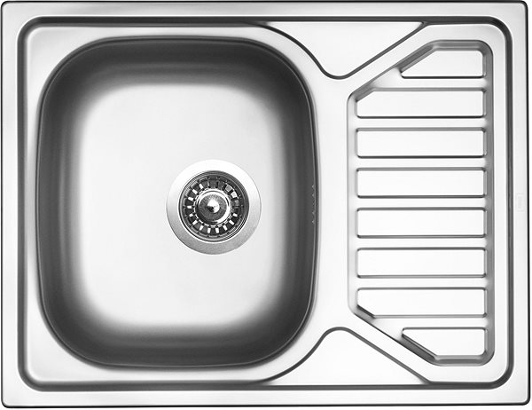 Kitchen Sink and Tap Set SINKS OKIO 650 V + PRONTO Screen