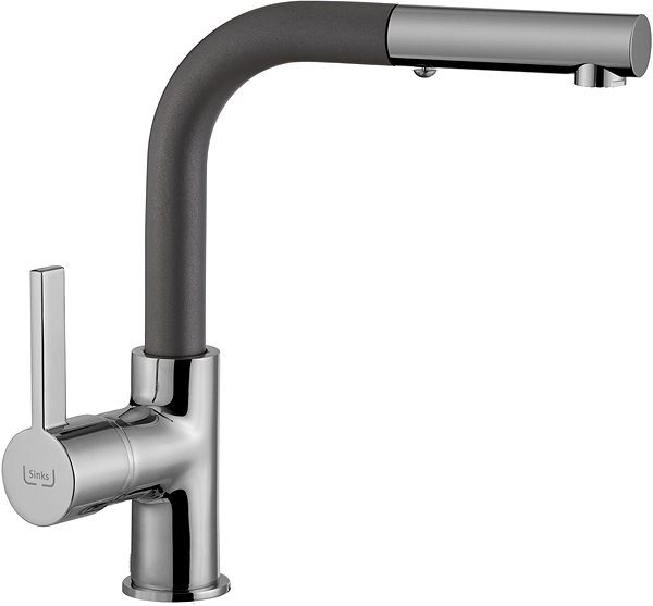 Kitchen Sink and Tap Set SINKS LINEA 780 N Titanium + SINKS ENIGMA S GR Accessory