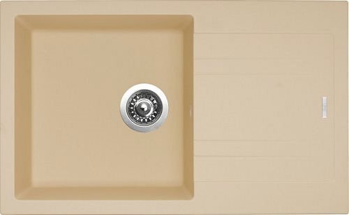 Kitchen Sink and Tap Set SINKS LINEA 780 N, Sahara + PRONTO GR Screen