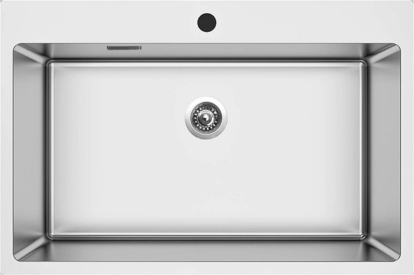 Kitchen Sink and Tap Set Sinks Blocker 760 + Mix 3 P ...