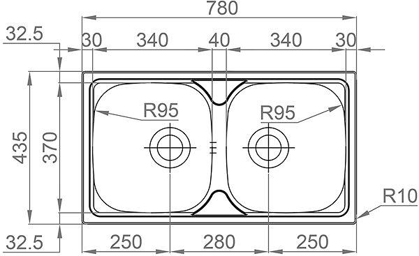 Kitchen Sink and Tap Set Sinks Okio 780 Duo + Pronto ...