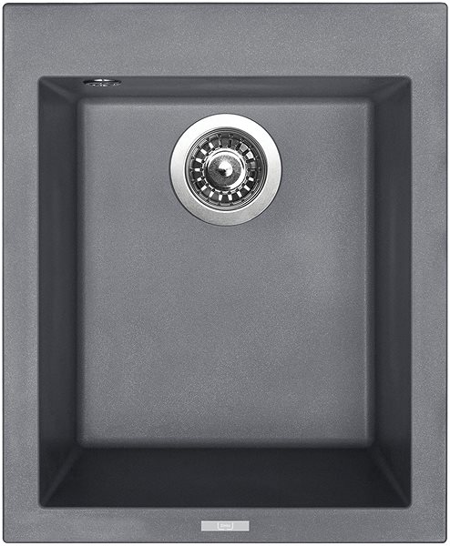 Kitchen Sink and Tap Set Sinks Cube 410 Titanium + Mix 3 P GR ...