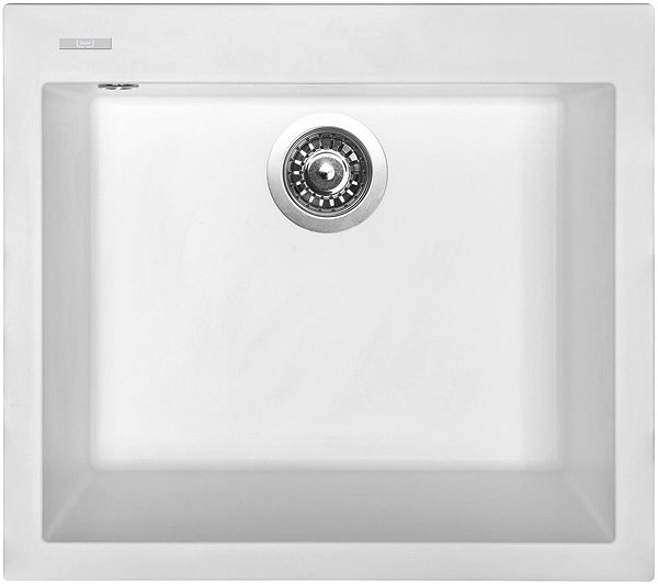 Kitchen Sink and Tap Set Sinks Cube 560 Milk + Vitalia GR ...