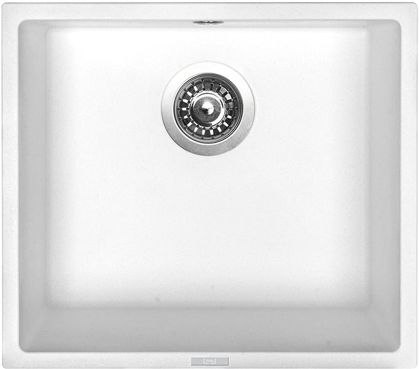 Kitchen Sink and Tap Set Sinks Frame 457 Milk + Vitalia GR ...