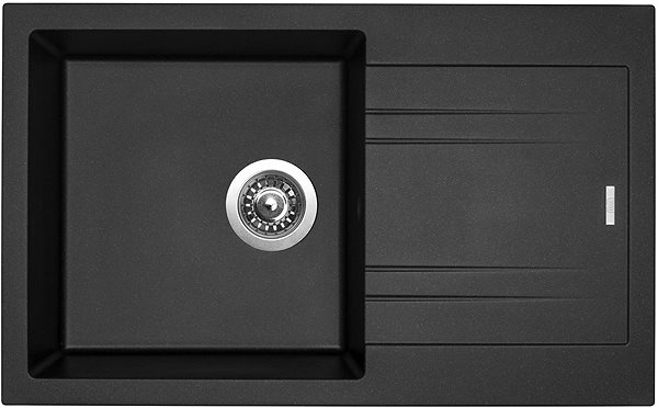 Kitchen Sink and Tap Set Sinks Linea 780 Metalblack + Vitalia ...