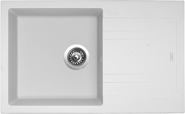 Kitchen Sink and Tap Set Sinks Linea 780 Milk + Mix 3 P GR ...