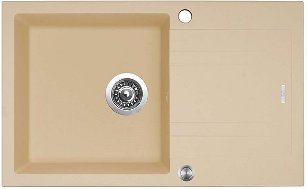 Kitchen Sink and Tap Set Sinks Linea 780 XC Sahara + Vitalia GR ...