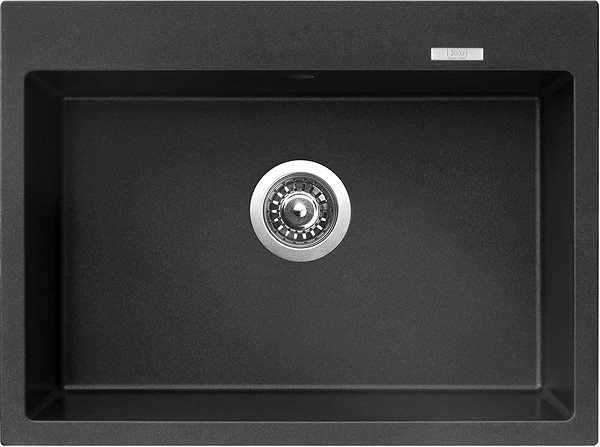 Kitchen Sink and Tap Set Sinks Maximo 680 Metalblack + Vitalia GR ...