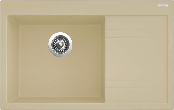 Kitchen Sink and Tap Set Sinks Rim 780 L Sahara + Vitalia ...