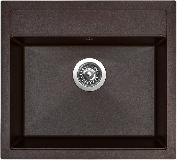 Kitchen Sink and Tap Set Sinks Solo 560 Marone + Vitalia ...