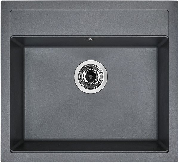 Kitchen Sink and Tap Set Sinks Solo 560 Titanium + Vitalia GR ...