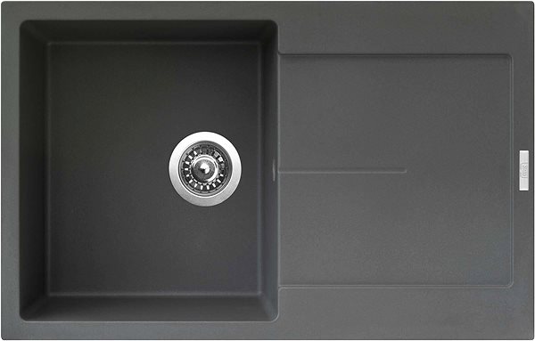 Kitchen Sink and Tap Set Sinks Ultima 790 Titanium + Elka ...