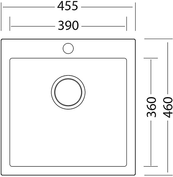 Kitchen Sink and Tap Set Sinks Viva 455 Titanium + Mix 3 P GR ...