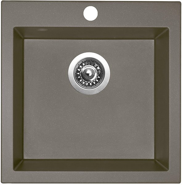 Kitchen Sink and Tap Set Sinks Viva 455 Truffle + Flexia ...