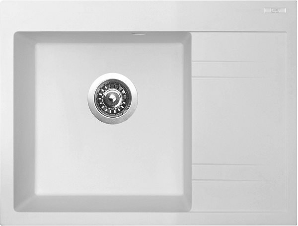Kitchen Sink and Tap Set Sinks RIM 650 L Milk + Vitalia GR ...