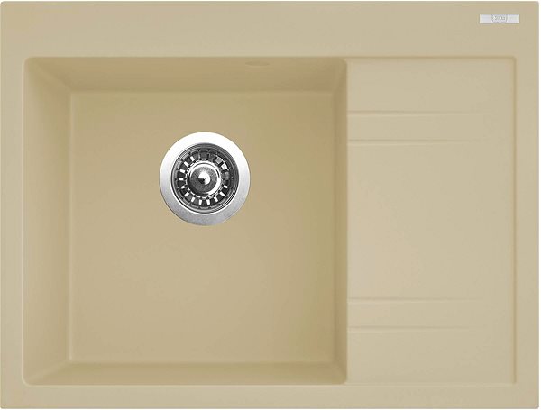 Kitchen Sink and Tap Set Sinks RIM 650 L Sahara + Vitalia GR ...