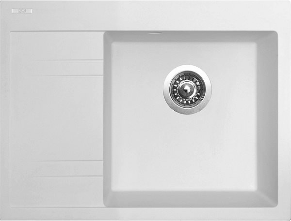 Kitchen Sink and Tap Set Sinks RIM 650 P Milk + Mix 3 P GR ...