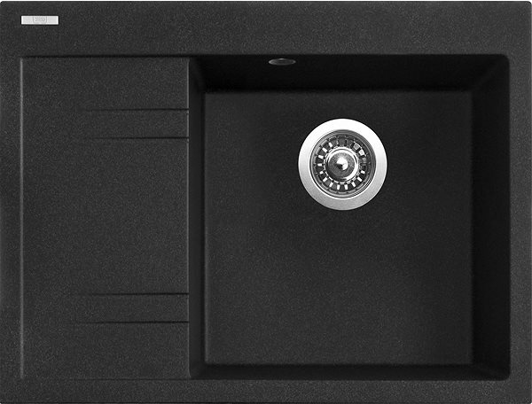 Kitchen Sink and Tap Set Sinks RIM 650 P Granblack + Vitalia GR ...