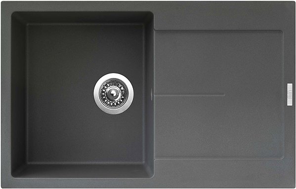 Kitchen Sink and Tap Set Sinks Ultima 790 Titanium + Arco all stainless steel ...