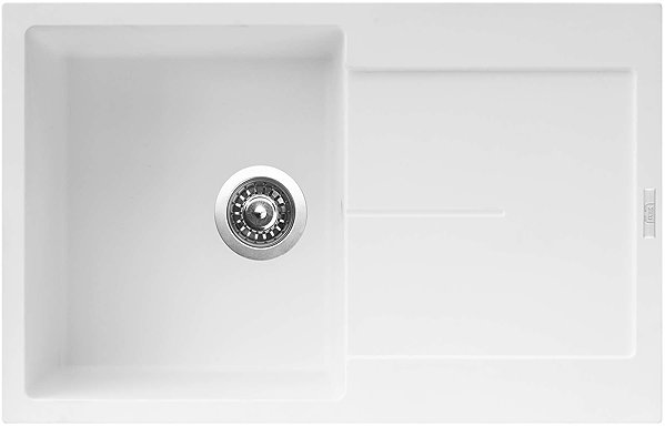 Kitchen Sink and Tap Set Sinks Ultima 790 Milk + Arco all stainless steel ...