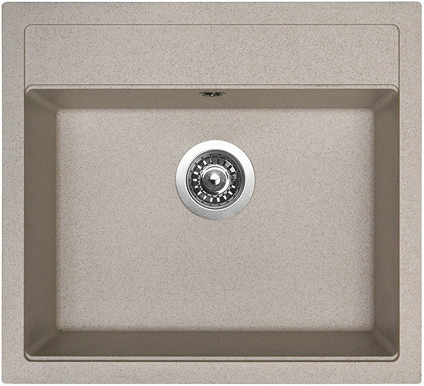Kitchen Sink and Tap Set Sinks Solo 560 Avena + Elka glossy ...