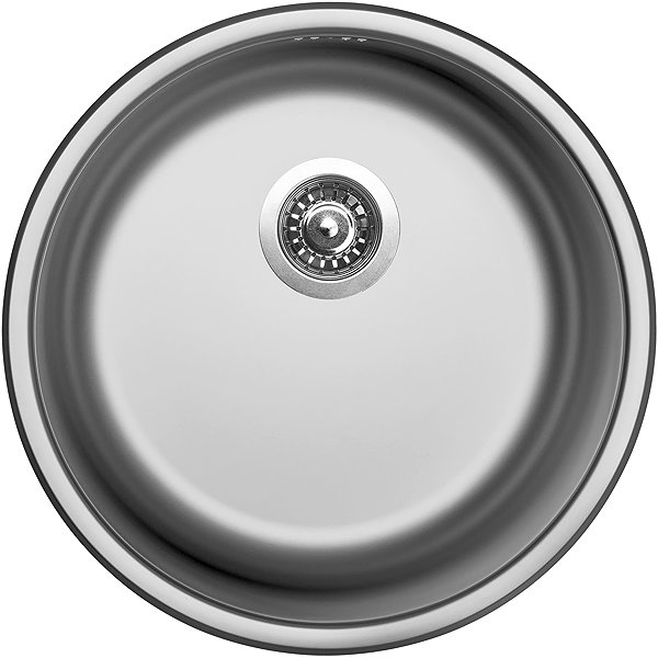 Kitchen Sink and Tap Set Sinks Round 450 + Arco all stainless steel ...