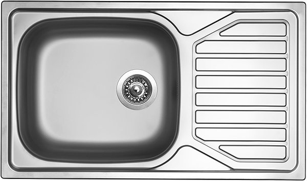 Kitchen Sink and Tap Set Sinks Okio 860 XXL + Arco all stainless steel ...