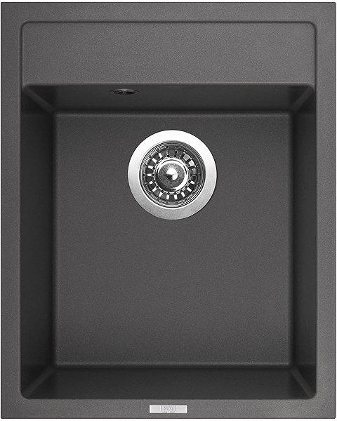 Kitchen Sink and Tap Set Sinks Classic 400 Pureblack + Vitalia GR ...