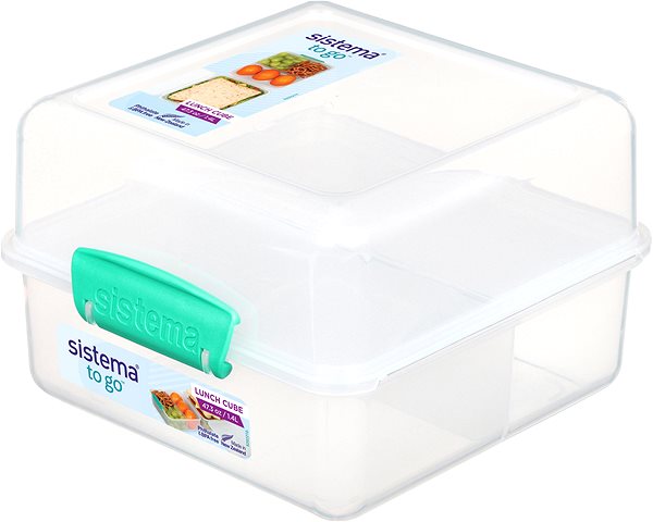 Uzsonnás doboz Sistema Lunch Cube To Go 1,4 l ...