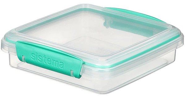 Lunch Box Sistema Sandwich box 450 ml, mint ...