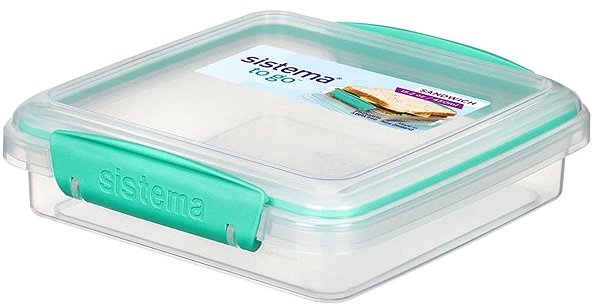 Lunch Box Sistema Sandwich box 450 ml, mint ...
