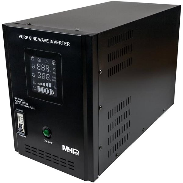 Záložní zdroj MHPower  MPU-2100-24, UPS, 2100 W, čistý sinus, 24V, MPU-2100-24 ...