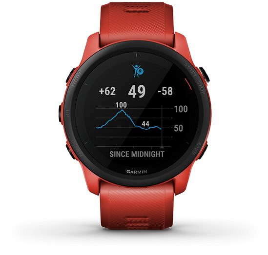 Smart Watch Garmin Forerunner 745 Music Red Features/technology
