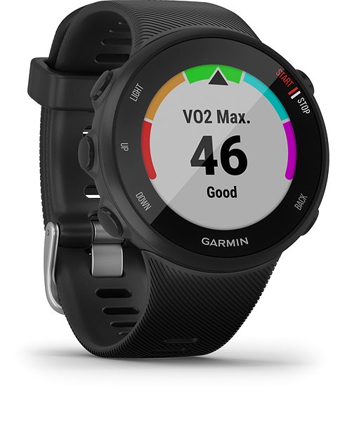 Smart Watch Forerunner 45S, Black Lateral view