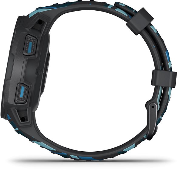Smart Watch Instinct Solar, Surf Pipeline Lateral view