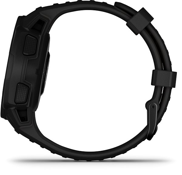 Smart Watch Instinct Solar, Tactical Black Lateral view