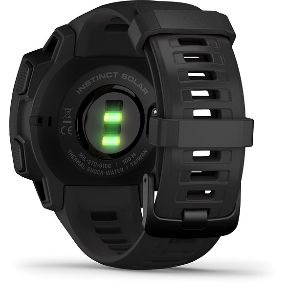 Smart Watch Instinct Solar, Tactical Black Back page