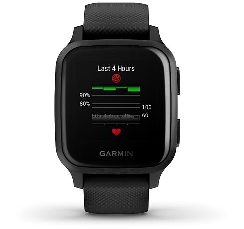 Smart Watch Garmin Venu Sq Music Slate/Black Band Screen